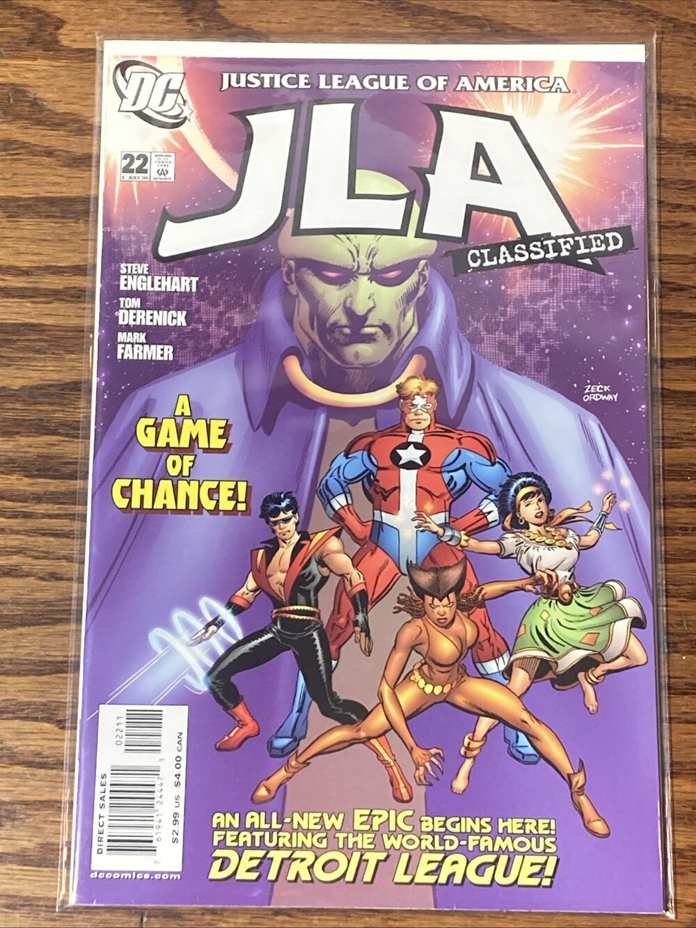 JLA Justice League Of America Classified DC Comics #22 2006